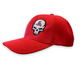 Baseball Cap Red (Skull Left)