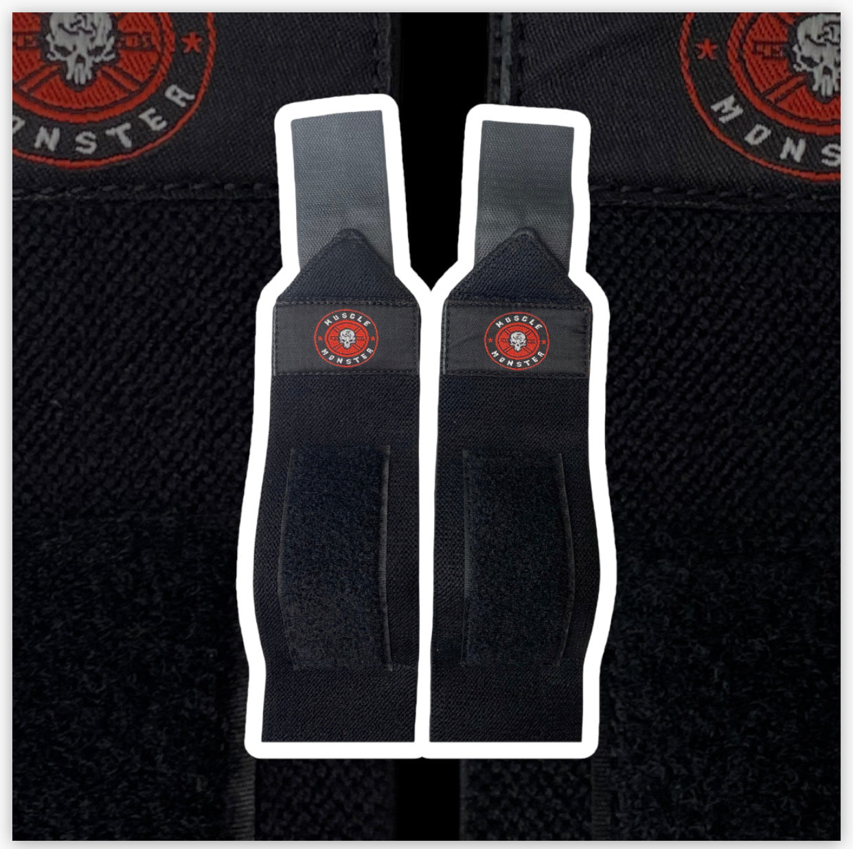 Wrist Wraps - Black - 20" HD