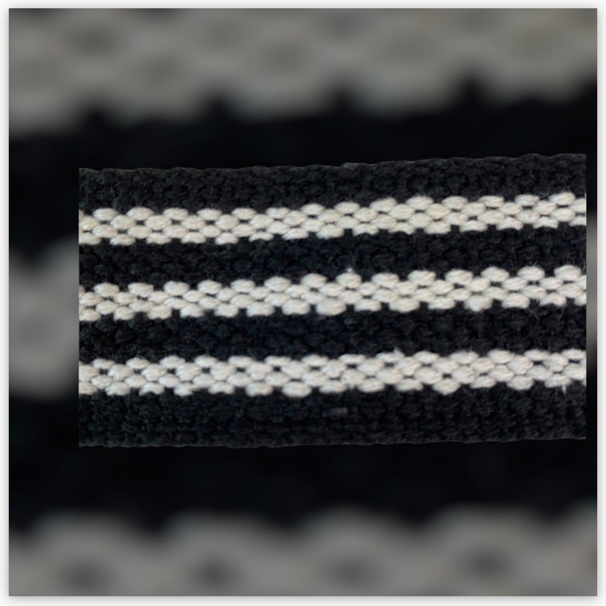 Lifting Straps XL - BLACK with WHITE