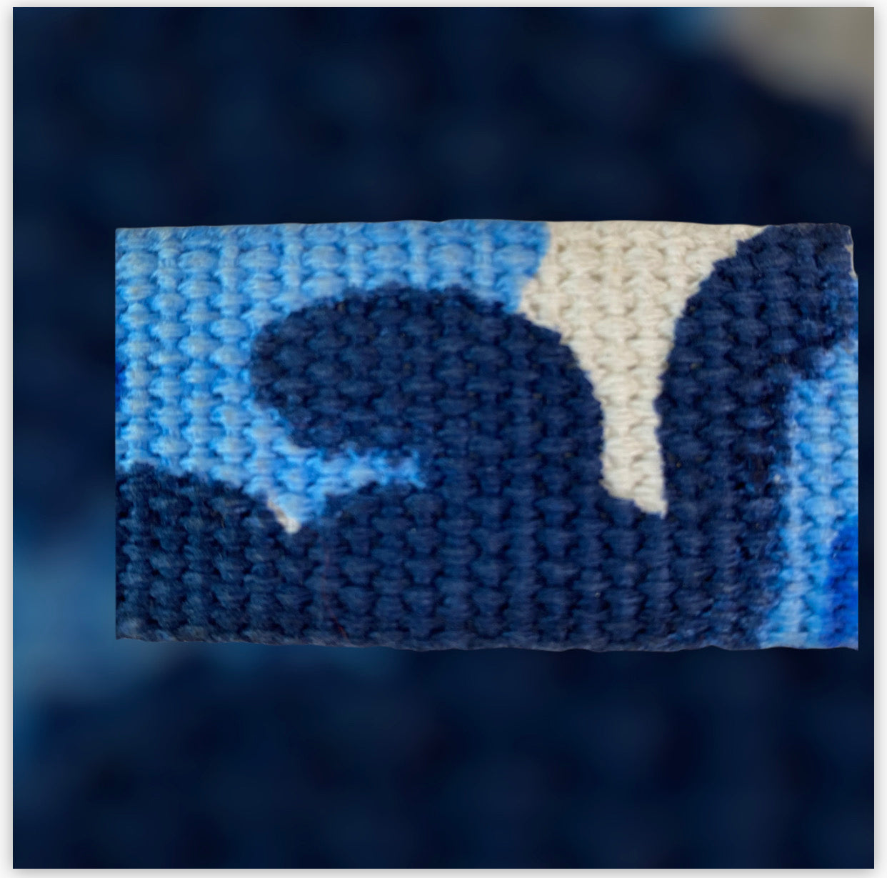 Lifting Straps XL BLUE/WHITE CAMO