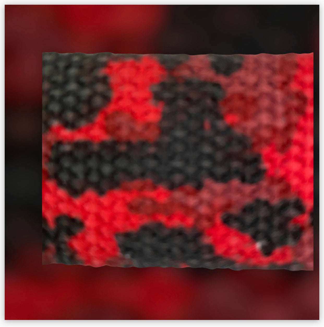 Lifting Straps XL - RED/BLACK CAMO