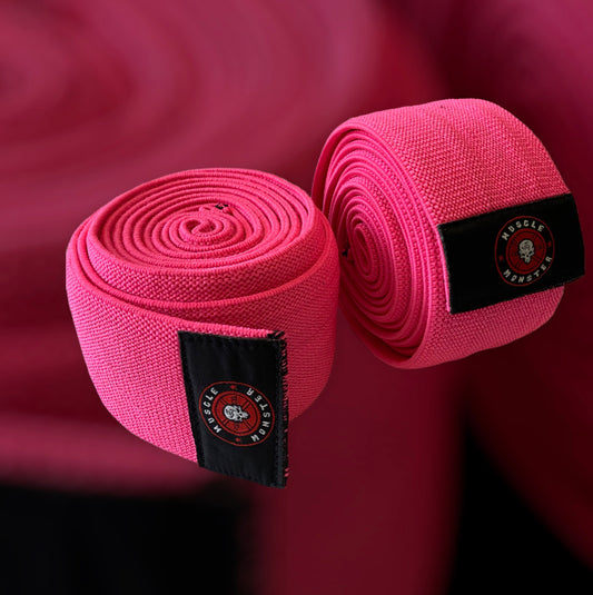 Knee Wraps - 80" - PINK