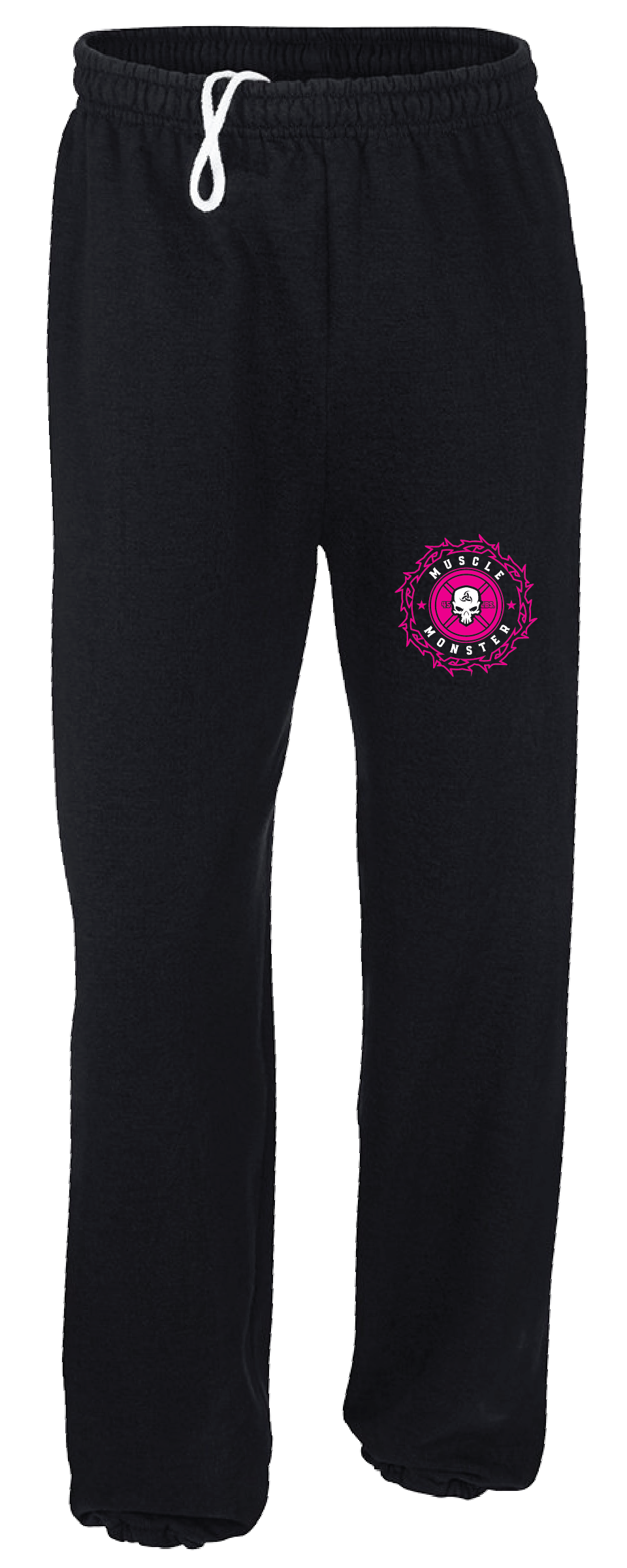 Womens Sweatpants Black MM Crown Logo G182