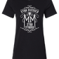 Womens T-Shirt - Stay Blessed Stay Strong Gothic
