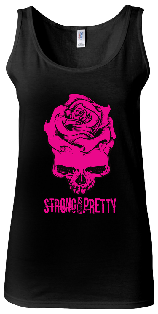 Womens Tank Top - Strong Is The New Pretty