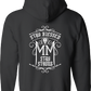 Womens Pullover Hoodie - Stay Blessed Stay Strong Gothic