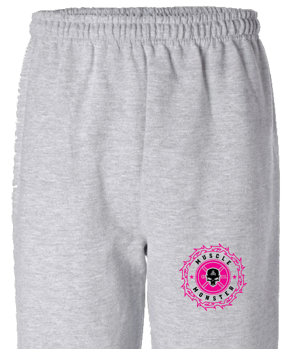 Womens Sweatpants Gray MM Crown Logo 19985