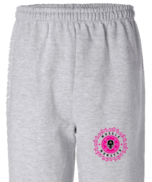 Womens Sweatpants Gray MM Crown Logo 19985