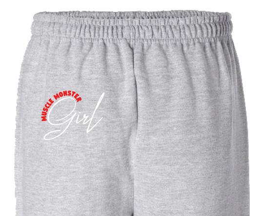 Womens Sweatpants Gray MM Girl 19985