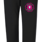 Womens Sweatpants Black MM Crown Logo 20028