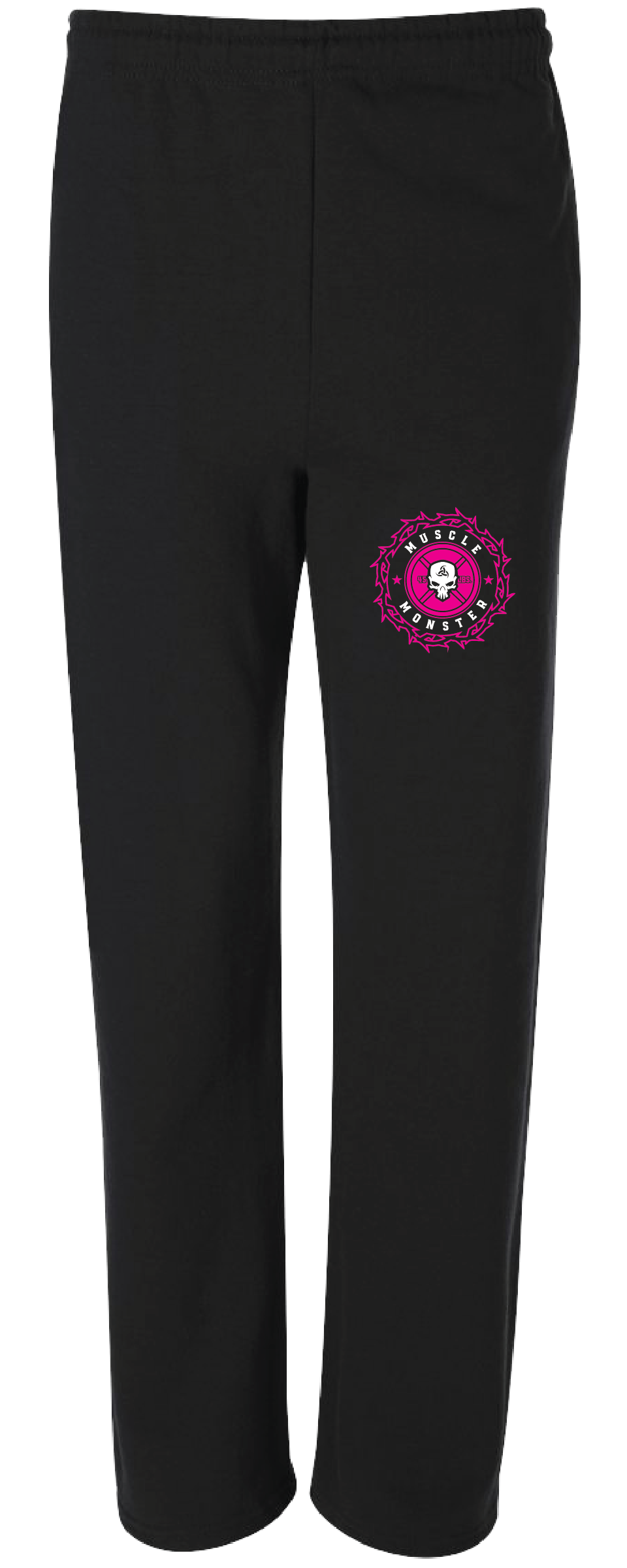 Womens Sweatpants Black MM Crown Logo 20028