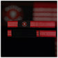 Lifting Straps XL - RED with WHITE