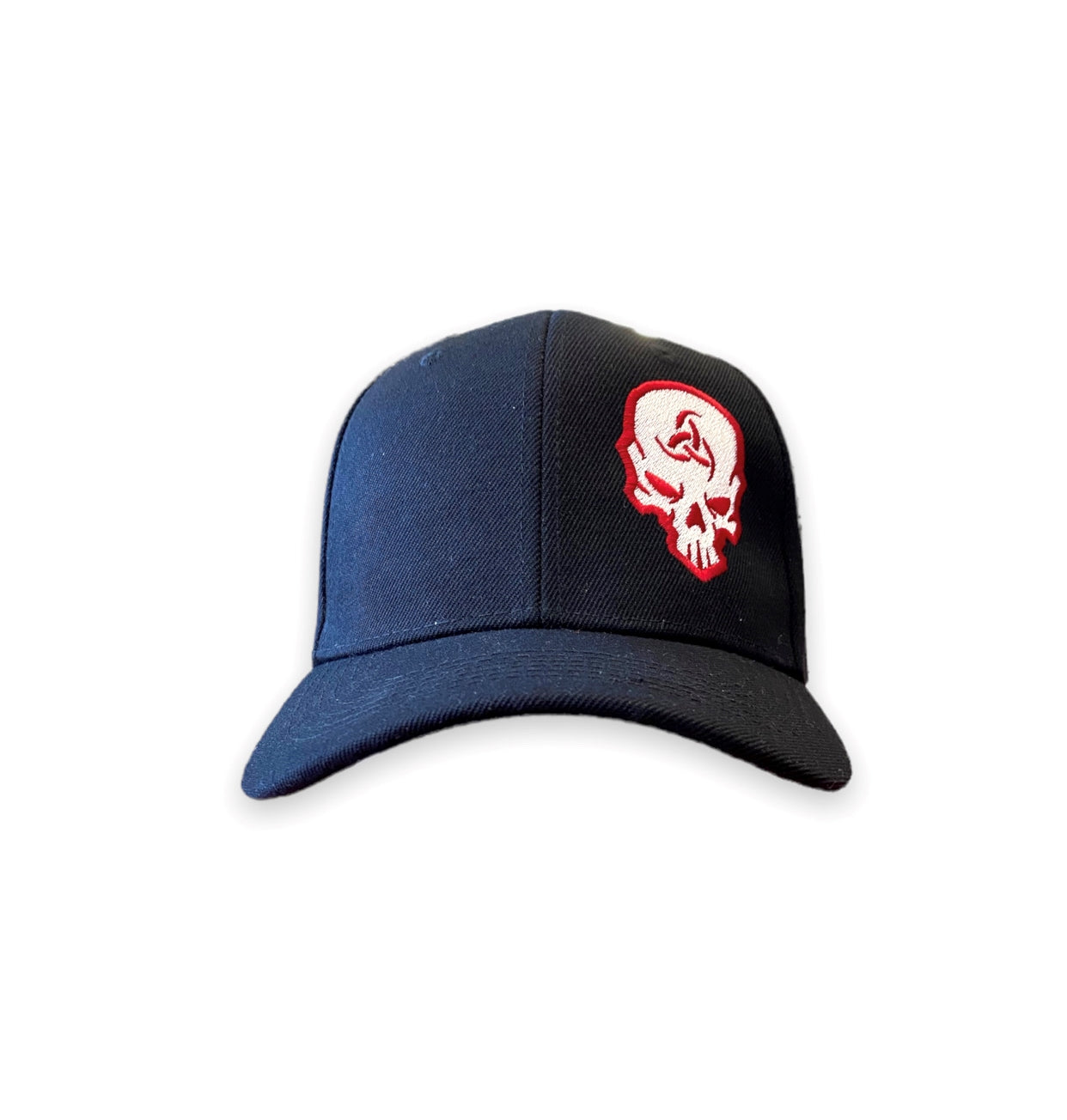 Baseball Cap Black (Skull left)