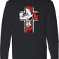 PREORDER - Red Cross Male Skull