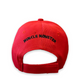 Baseball Cap Red (Skull Left)