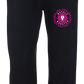 Womens Sweatpants Black MM Crown Logo G182