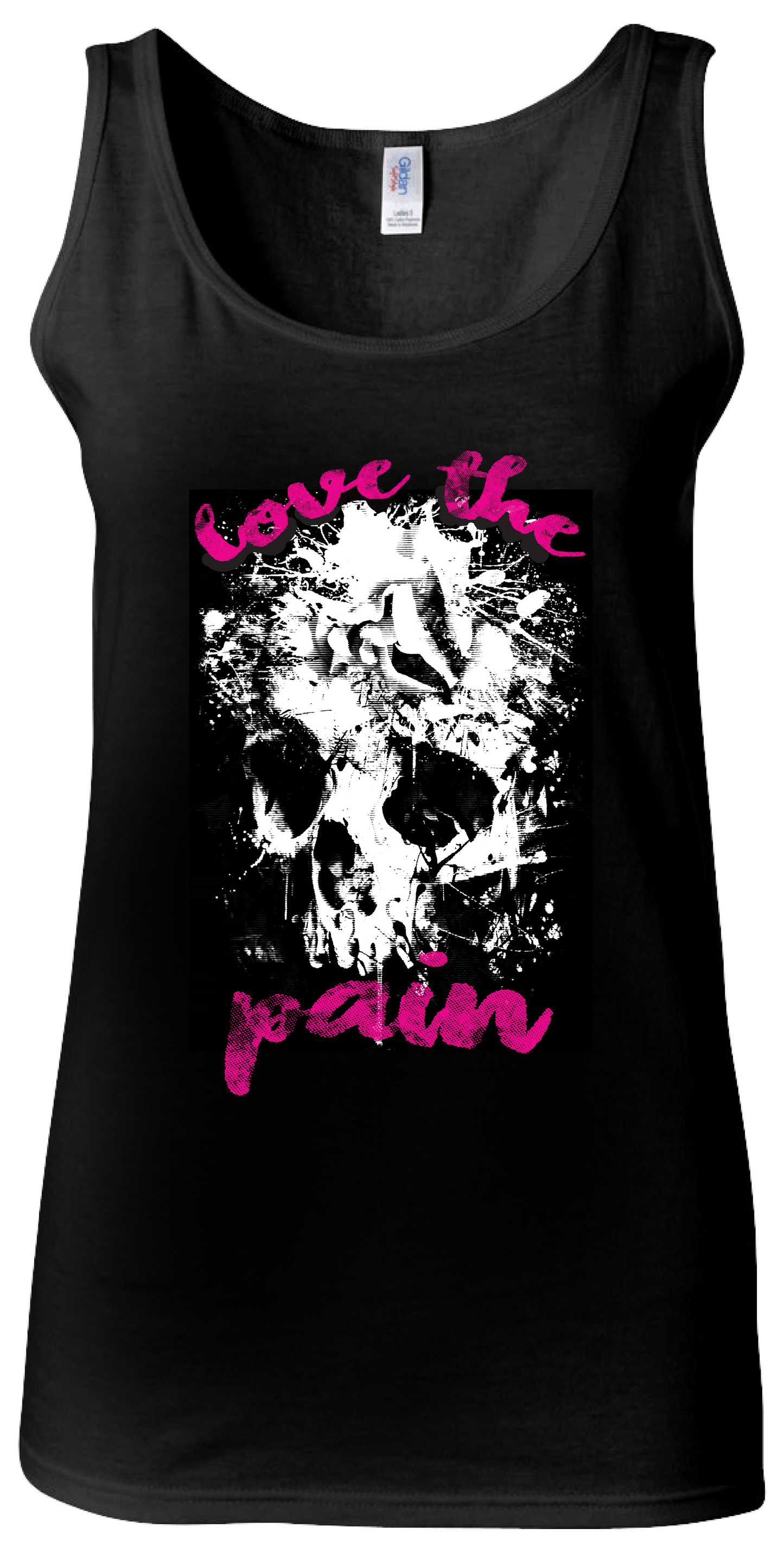 Womens Tank Top Love The Pain