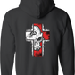 PREORDER - Red Cross Male Skull