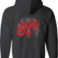 Womens Full Zip - Stay Blessed Stay Strong - Angel Wings
